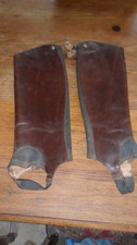 Ariat Brown Leather Chaps