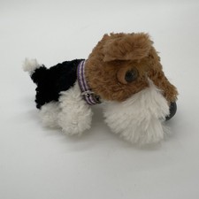The Original Dog Artlist Collection  Wire Fox Terrier Plush Soft Toy