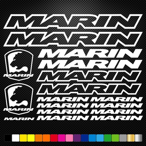 Fits marin vinyl decal - marin,