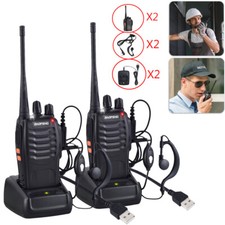 2 PACK Baofeng Walkie Talkies