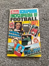 1971 The Sun Scrapbook Encyclopedia Of Football; Unused; Great Condition
