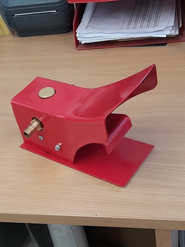 Foot pedal sand blast - foot, cabinet