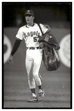Rick Turner (1989) California Angels Vintage Baseball Postcard PCCA