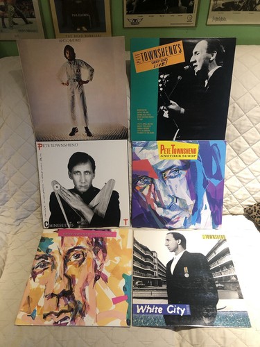 Lot pete townshend vinyl - pete,