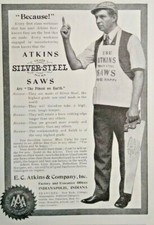 1906 Atkins Silver Steel Saws