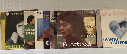 Lot italian pop - italian, rpm