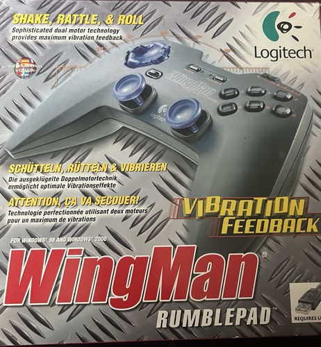 Logitech wingman rumblepad usb - logitech,