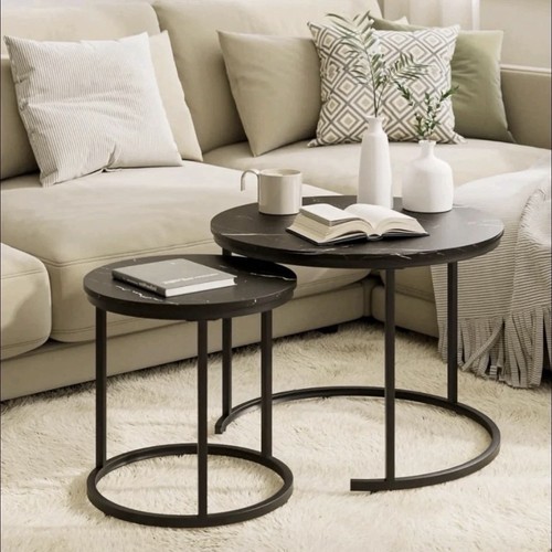 Set round nesting coffee - 2,