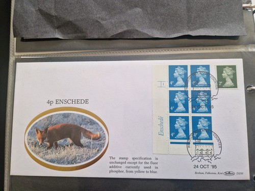 Benham enschede booklet pane - benham,