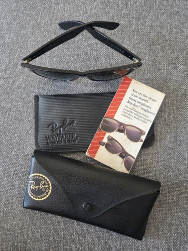 Vintage ray ban wayfarer - b&l,