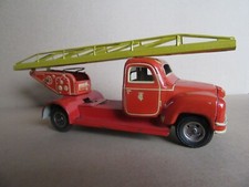 Vintage 1950 Tippco US Zone TCO003 Germany Fire Truck Tinplate L 17.6 cm
