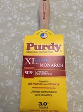 Authentic!!Purdy XL ELITE MONARCH Paint Brush 76mm - 3.0" CHINEX POLYESTER Stiff