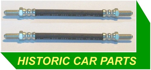 Pair flexible rear - brake, hoses
