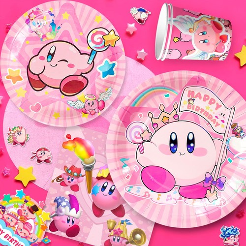 110 pcs kirby birthday - kirby,