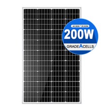 200W 12V Solar Panel