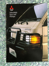 Mitsubishi Vans & Pickups Range Brochure 1990 L300 L200 2WD 4WD  2595G