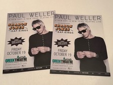 PAUL WELLER 2012 US Tour lot