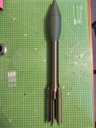 Ww2 bazooka rocket prop - us,