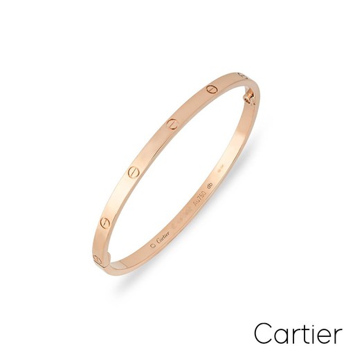 Cartier rose gold plain - rose,