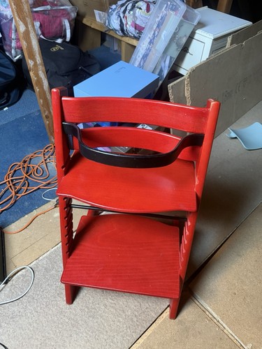 Wooden high chair - wooden,
