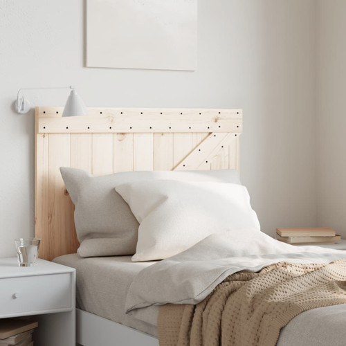 Headboard solid pine - pine, natural