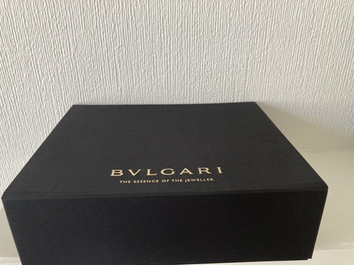 Bvlgari jewelry box - bvlgari, black