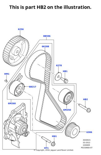 Land rover bolt - land,