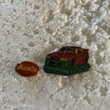 Job lot of 2 Audi sport car and emblem metal lapel pins