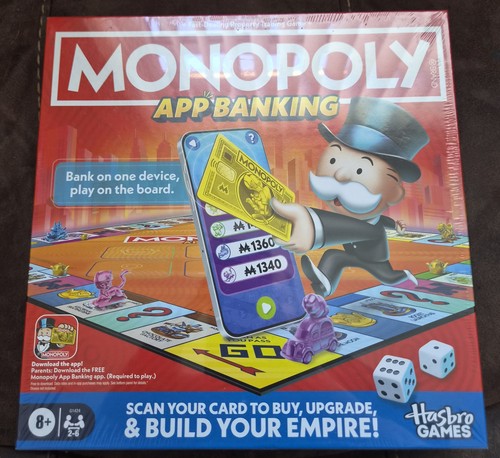 Monopoly app banking board - app,