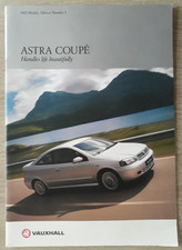 Vauxhall Astra Coupe Brochure