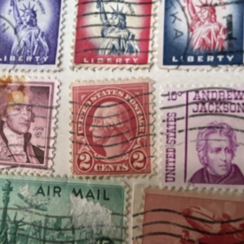 Used stamp mixture lot - lot, on