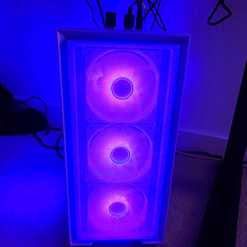 Custom built white rgb - built,