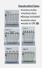 Metal Gates, strong Iron Garden Gates Many Sizes & Custom Sizes Available