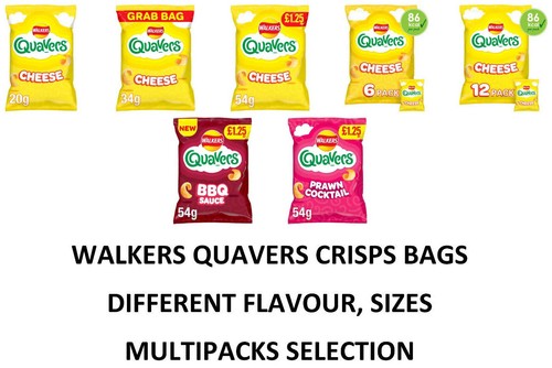 Walkers quavers crisps choose - walkers,