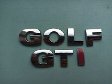 VW  Golf  Gti  mk4 rear tailgate badge emblem