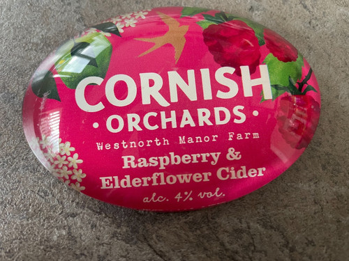Cornish cider pump - cider, oval