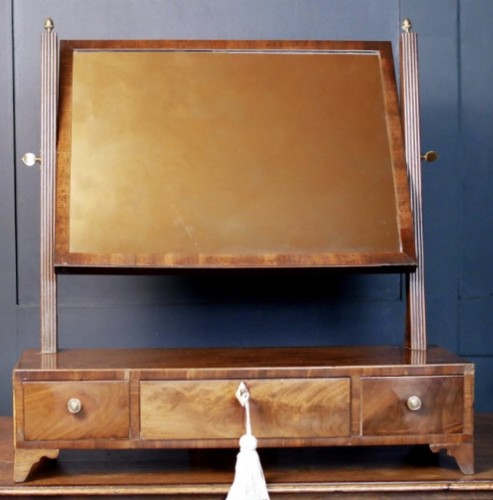 Antique mirror vintage regency - mirror,