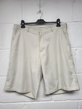 Woodworm Beige Golf Shorts Size 36. PWM