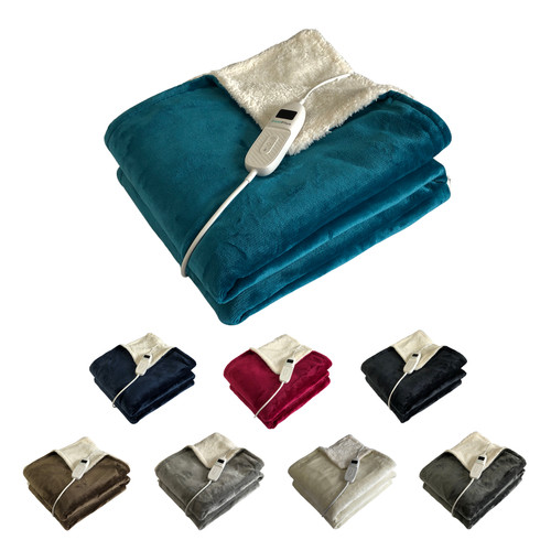 Electric blanket heated throw - electric,