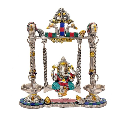Brass lord ganesha idol - lord,
