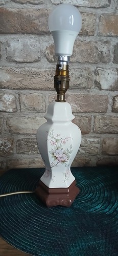 Vintage ceramic lamp base - vintage,