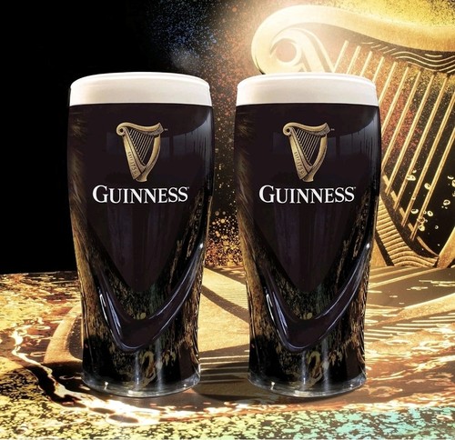 Guinness pint glasses 20oz - guinness,
