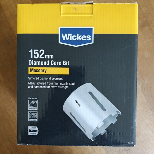 Wickes 152 diamond core bit - wickes,