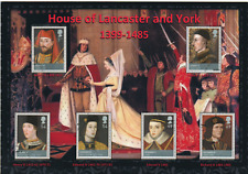 QEII 2008 NICE DISPLAY KINGS & QUEENS & KINGS HOUSES OF LANCASTER & YORK VFU