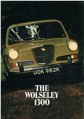 Wolseley 1300 door - 4-door, saloon