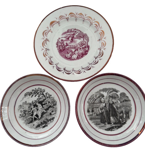 Antique sunderland pink - pink, lustre