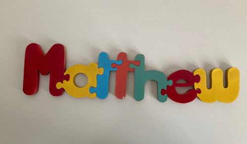 Matthew name learn spell - learn,