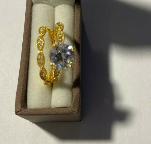 Diamonique 6ct milgrain - diamonique,