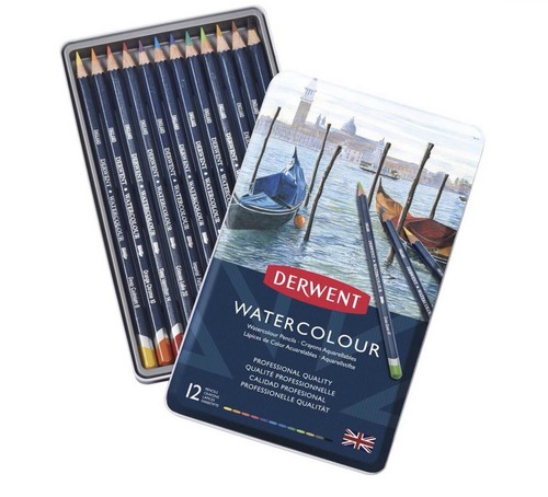 Derwent watercolour pencils - derwent,