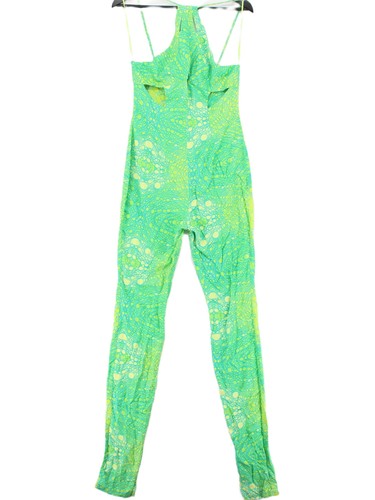 Zara women jumpsuit green - women's, m